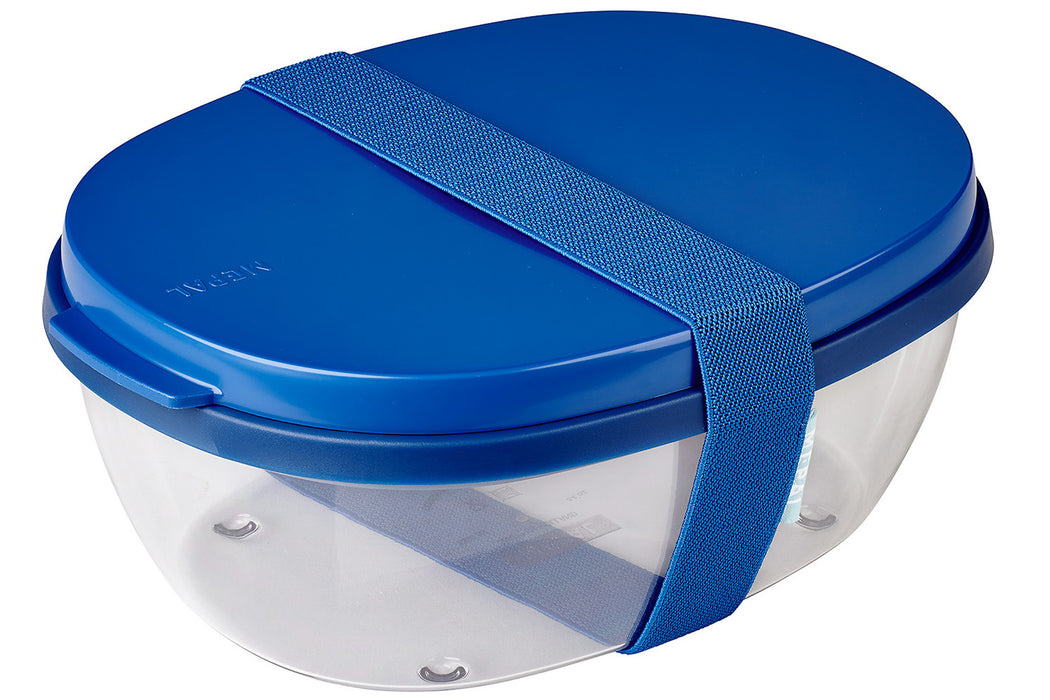 Mepal Saladbox Ellipse vivid blue 107640510100