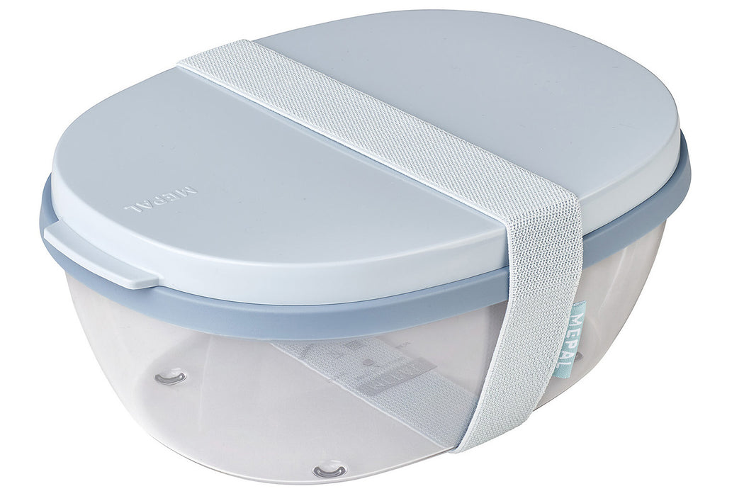 Mepal Saladbox Ellipse nordic blue new 107640515700