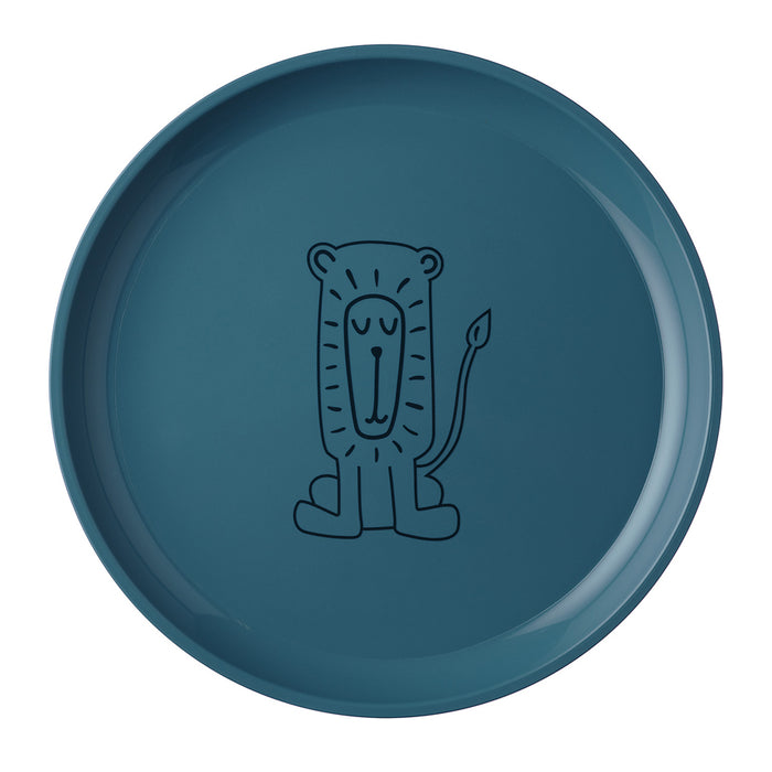 Mepal Mio Deep Blue baby plate 108001014600