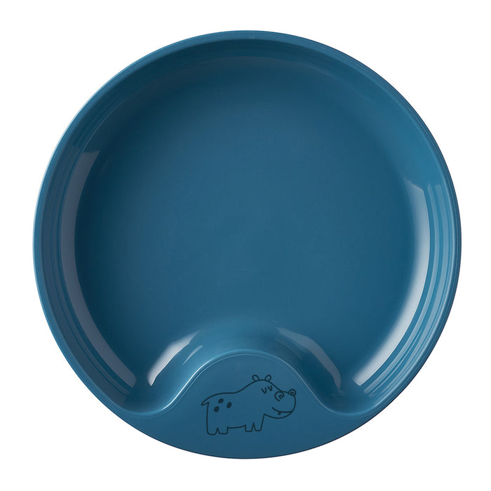 Mepal Mio Deep Blue baby feeding plate 108002014600