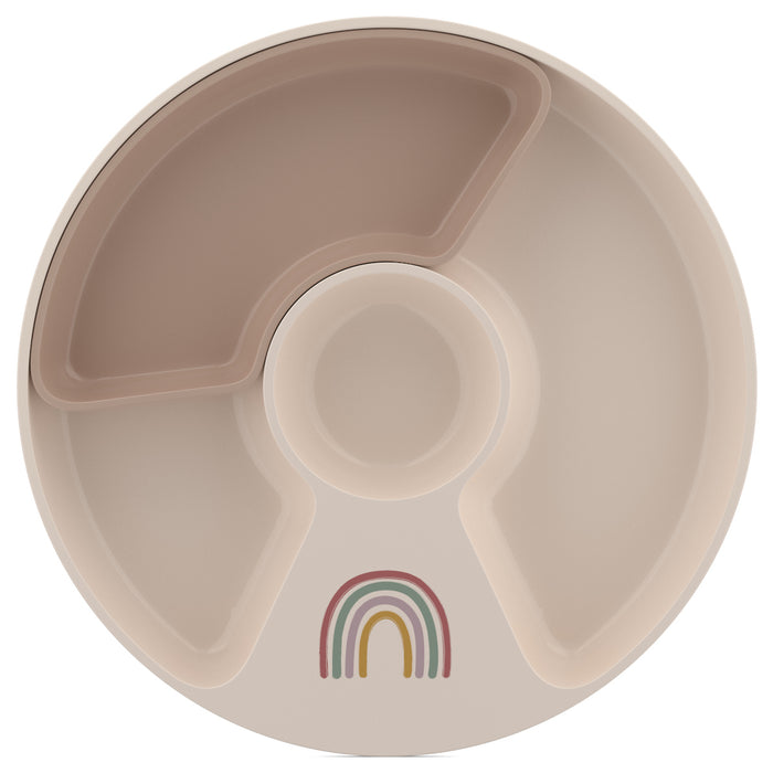 Mepal Talerzyk dzieciД™cy dzielony Mio Sunshine & Rainbow 108002565245