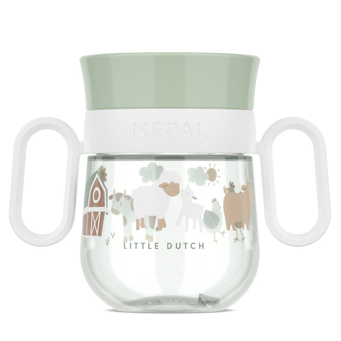 Mepal Kubek dzieciД™cy treningowy do nauki picia Mio 200 ml Little Farm 108018065399