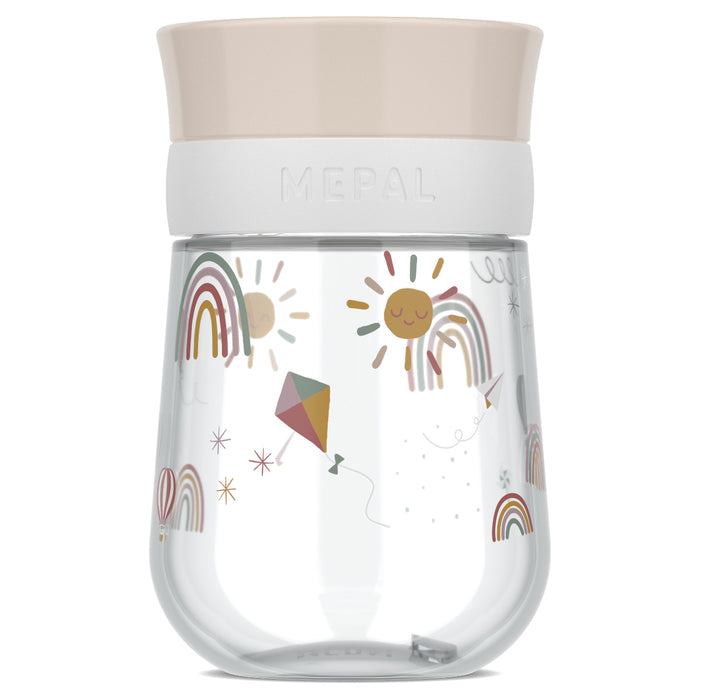 Mepal Kubek dzieciД™cy treningowy do nauki picia Mio 300 ml Sunshine & Rainbow 108018565245