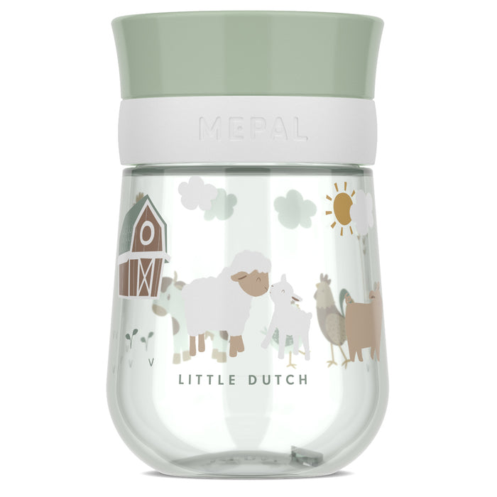 Mepal Kubek dzieciД™cy treningowy do nauki picia Mio 300 ml Little Farm 108018565399