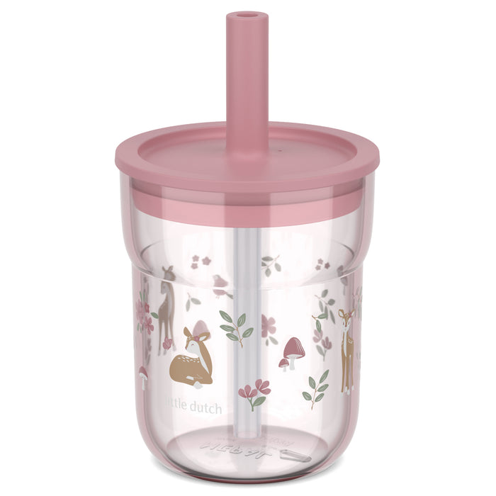 Mepal Szklanka dzieciД™ca ze sЕ‚omkД… Mio 250ml Fairy Garden 108023065406