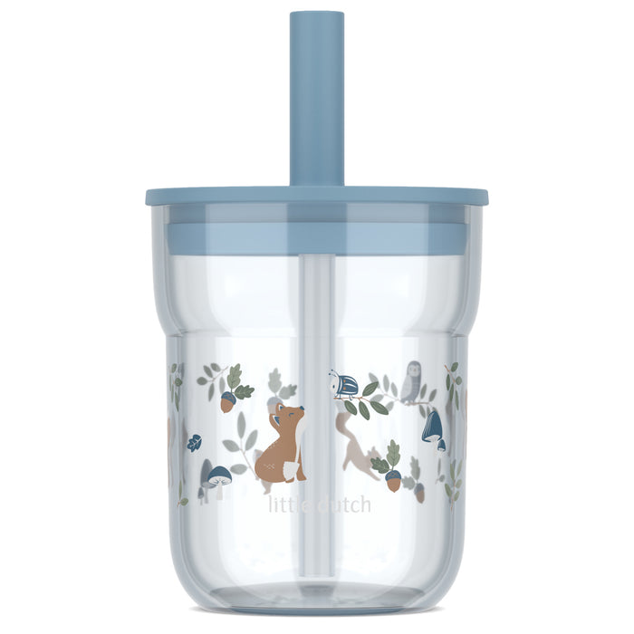 Mepal Szklanka dzieciД™ca ze sЕ‚omkД… Mio 250ml Forest Friends 108023065408