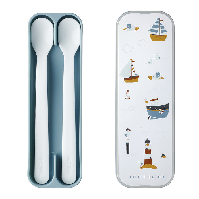 Mepal 2 Mio Sailors Bay Feeding Spoons 108032065244