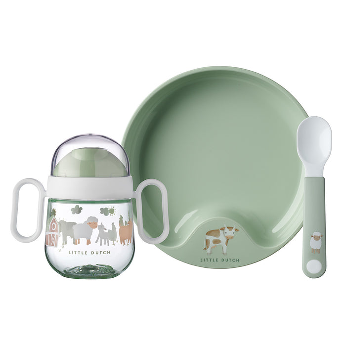 Mepal Mio Little Farm 3-piece children's dinner set 108040065399