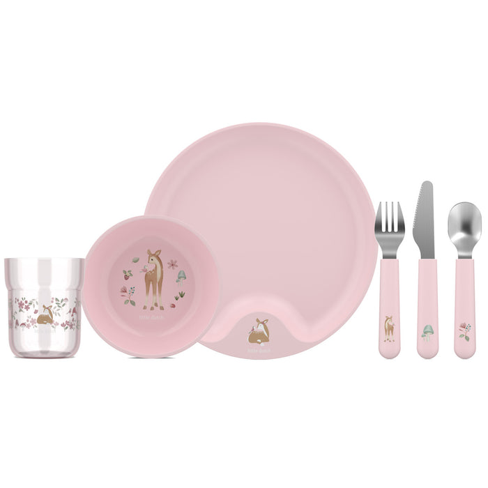 Mepal Zestaw obiadowy dzieciД™cy 6-szt. Mio Fairy Garden 108041065406