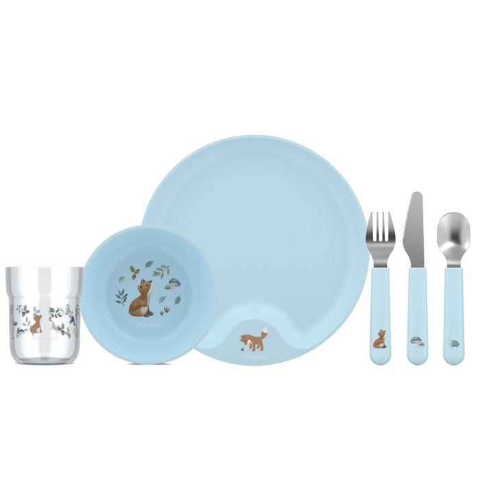 Mepal Zestaw obiadowy dzieciД™cy 6-szt. Mio Forest Friends 108041065408