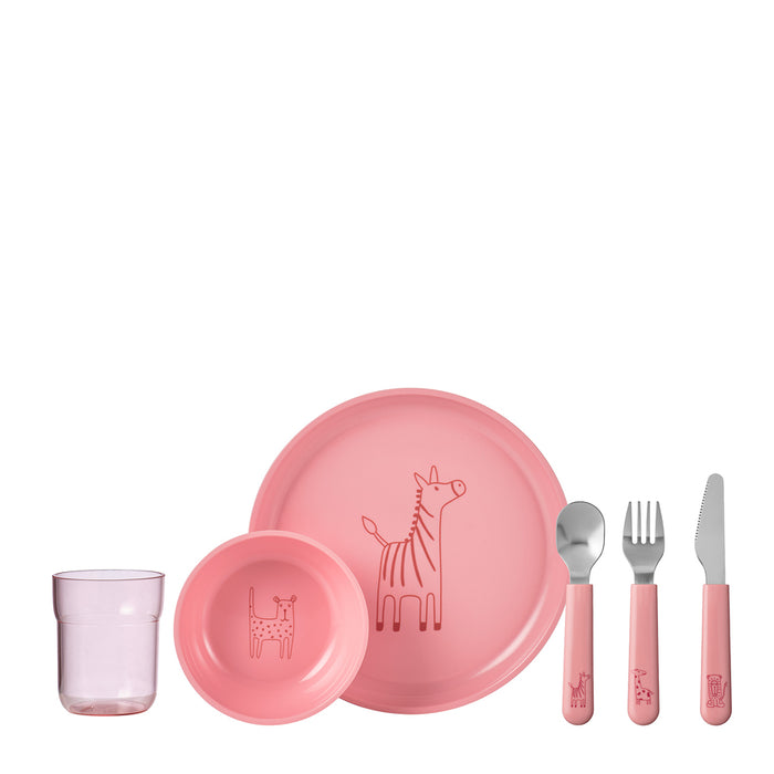 Mepal Children's 6-piece dinner set Mio Deep Pink 108041078400