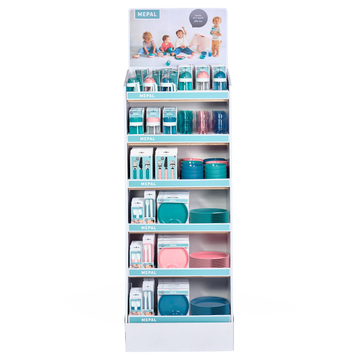 Mepal Display Mepal Children's Dishes Mio 1/4 pallet