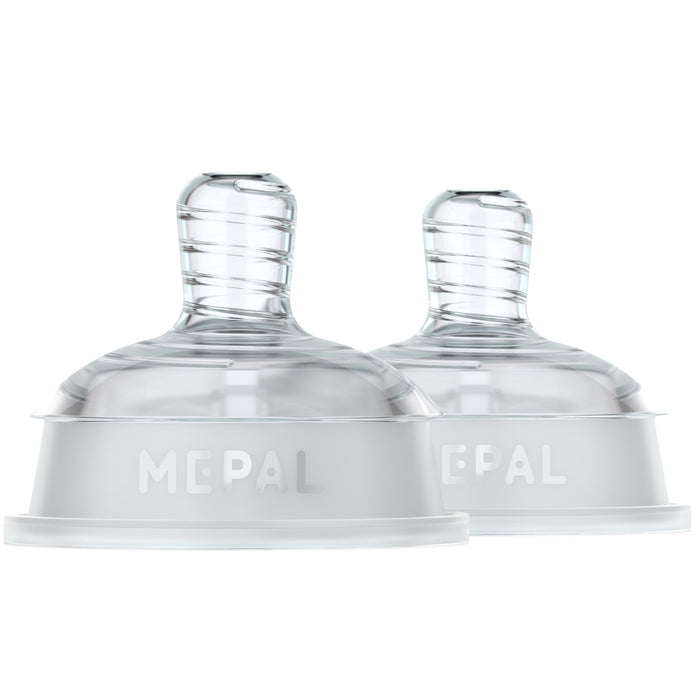 Mepal Smoczek do karmienia niemowlД…t ze Е›rednim przepЕ‚ywem 2 szt. Mio 108062553100