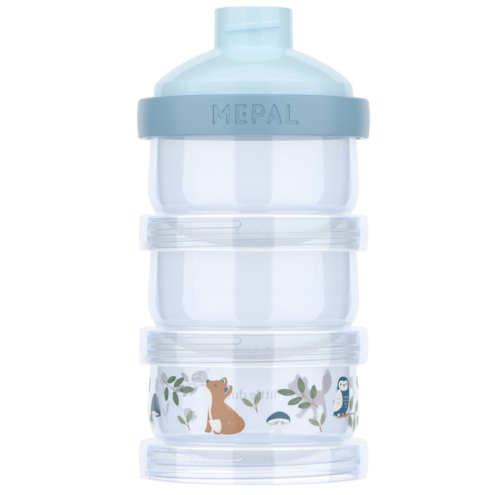 Mepal Pojemnik na mleko w proszku Mio 3-czД™Е›ciowy Forest Friends 108063565408