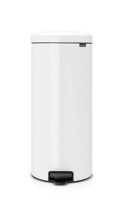 Brabantia Pedal garbage can 30l Newicon white 111785