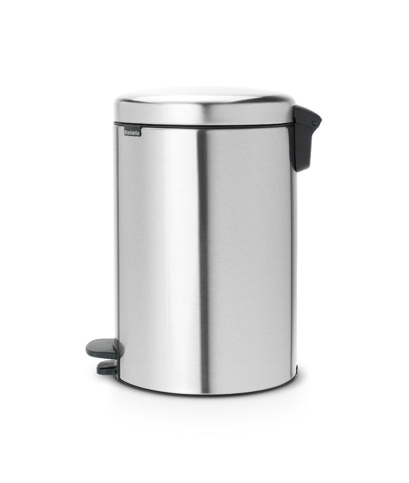 Brabantia Pedal garbage can 20l Newicon matt steel 111907