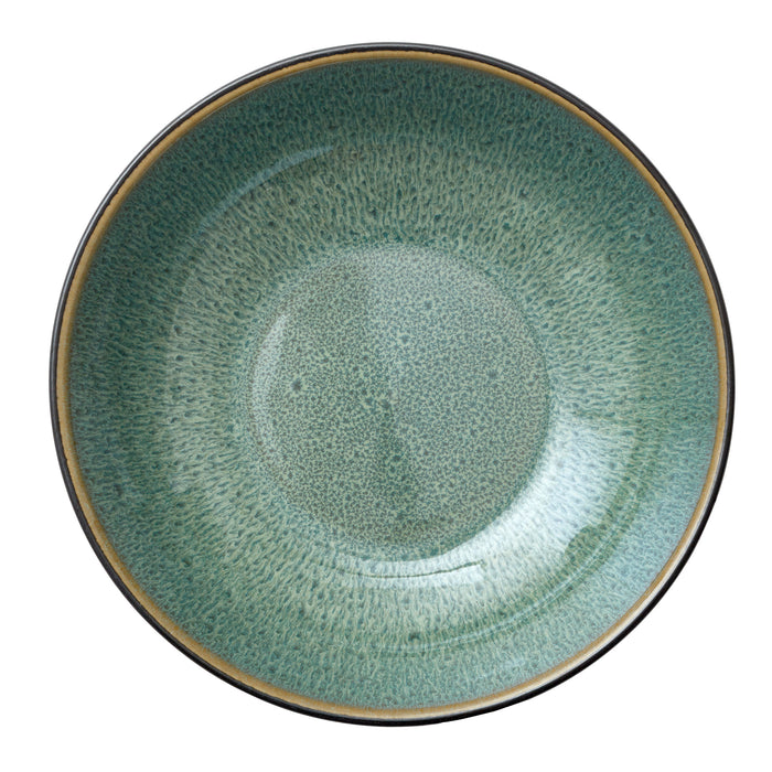 Bitz Pasta plate 20 cm Black/Green 11194