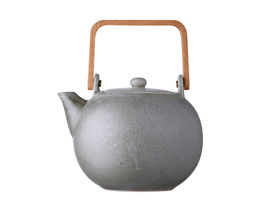 Bitz Stoneware jug with strainer 1.2l grey 11248