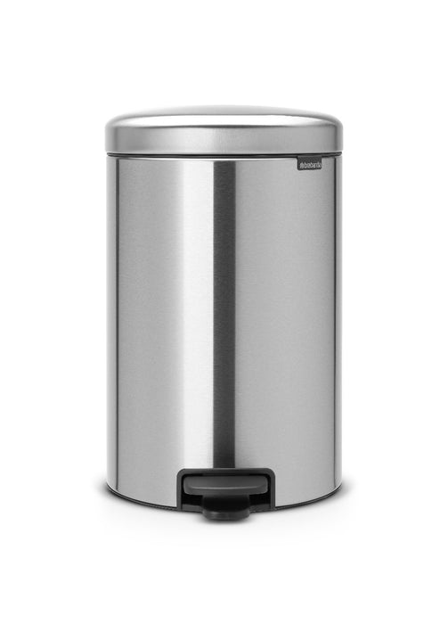 Brabantia Pedal basket 20l Newicon mat steel 114021