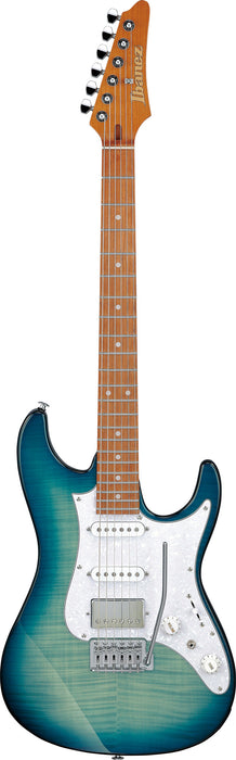 IBANEZ AZ Electric Guitar 6-String - Transparent Turquoise Burst