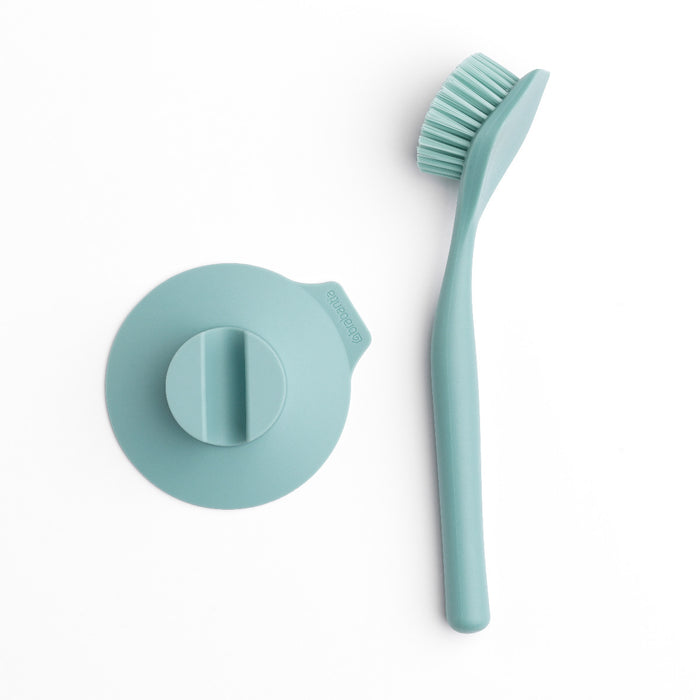Brabantia Mint suction cup dish brush 117602