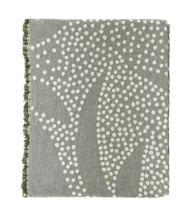 Södahl Blanket 130 x 170 cm Mosaic khaki 12192