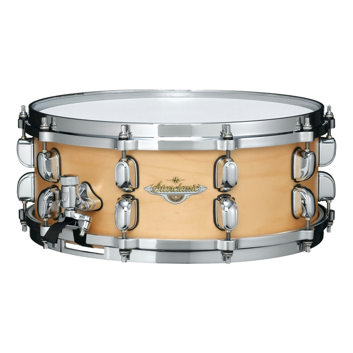 TAMA Starclassic Maple Snare Drum 14" x 5,5" - Antique Maple/Chrome HW