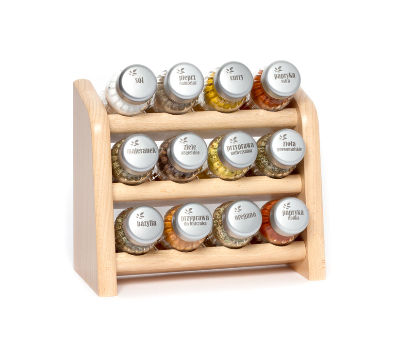 Gald Spice shelf 12N 3S natural matte. 20953
