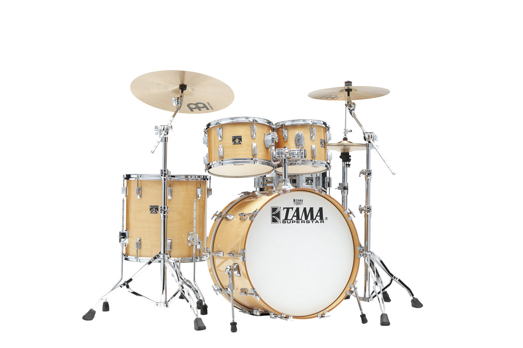 TAMA 50th Anniversary Superstar Shell Kit 4 pcs - Super Maple/Chrome HW