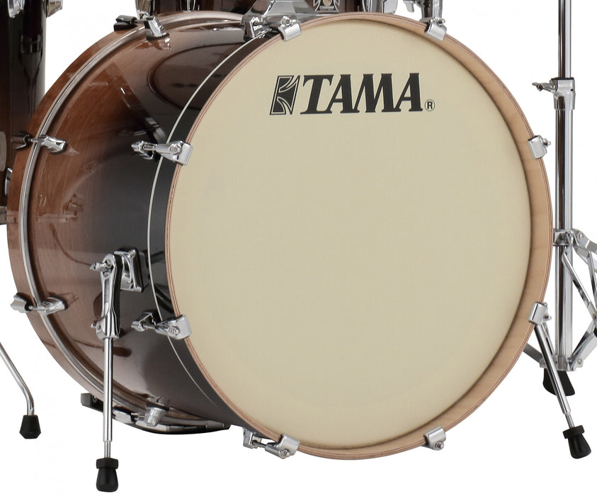 TAMA Superstar Classic Bass Drum 18" x 14" - Coffee Fade/Chrome HW/with Bass Drum Lifter
