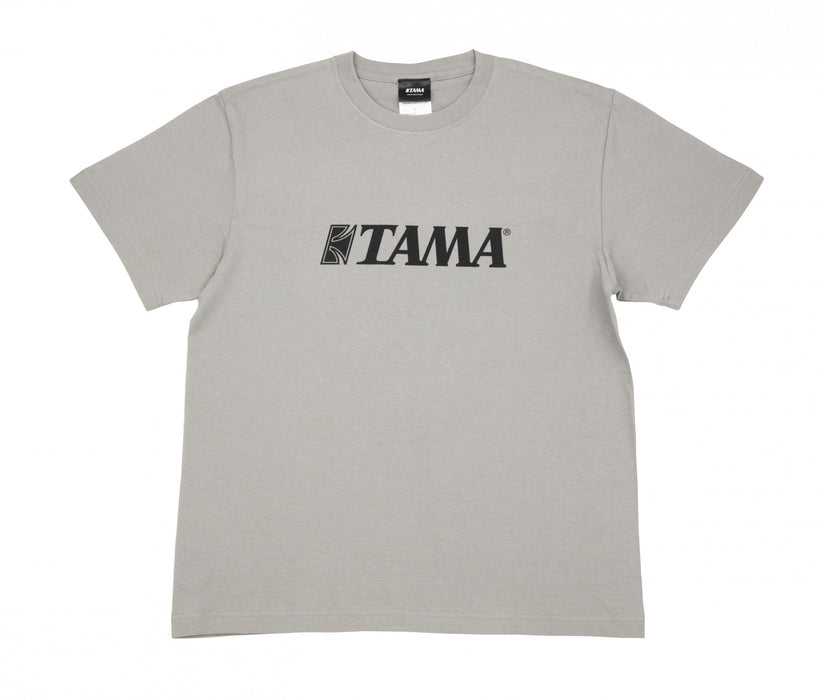 TAMA T-Shirt "Black Logo" - grey - L
