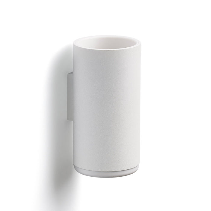Zone Denmark Wall toothbrush cup Rim white 14491