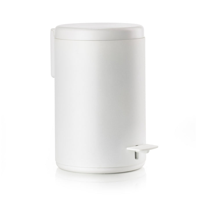 Zone Denmark Rim 3 l White pedal waste garbage can 14496
