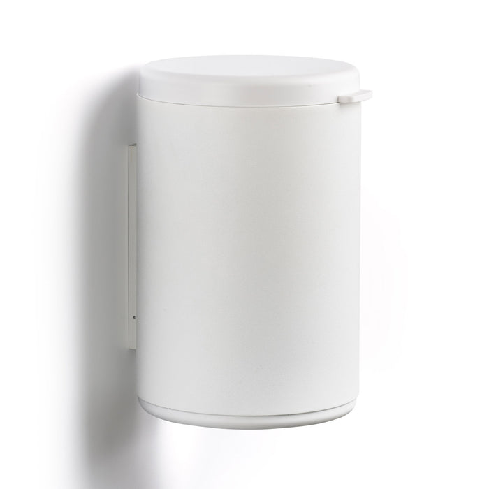 Zone Denmark Bathroom waste basket wall mounted 3.3 l Rim White 14499