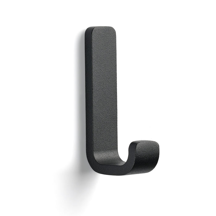 Zone Denmark Rim Black 8.5 cm single wall hanger 14653