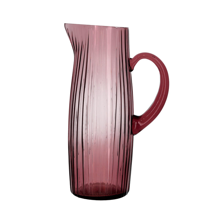 Bitz Kusintha pitcher 1.2l Pink Glass 14941