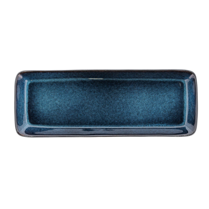 Bitz Serving platter 38 x 14 cm Black/Blue 15826