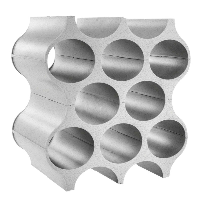 Koziol Set-up bottle rack organic grey 3596665