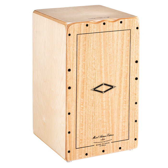 MEINL Percussion Artisan Edition Series String Cajon Tango Line - Light Eucalyptus