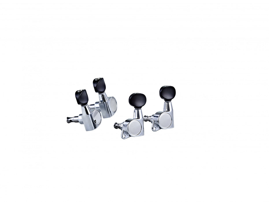 ORTEGA Die-Cast Ukulele Tuning Machines - Chrome