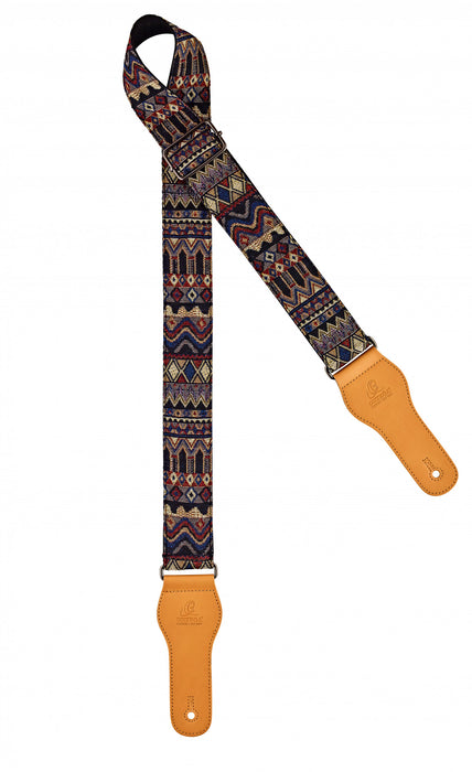 ORTEGA World Series Guitar Cotton Strap - Mayan Dance