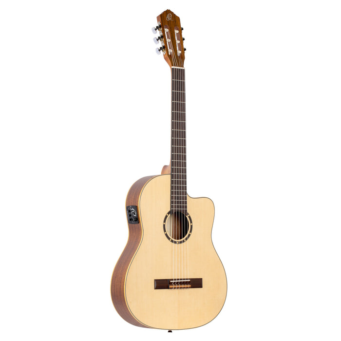 ORTEGA Family Series 4/4 Classical Slim Neck Guitar 6 String - Spruce / Mahogany Natural + Gig Bag