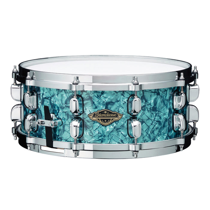 TAMA Starclassic Walnut/Birch Snare Drum 13" x 6" - Turquoise Pearl/Chrome HW