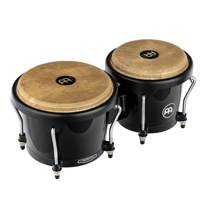 MEINL Percussion Headliner® Series Fiberglass Bongo 6 3/4" Macho & 8" Hembra - Black