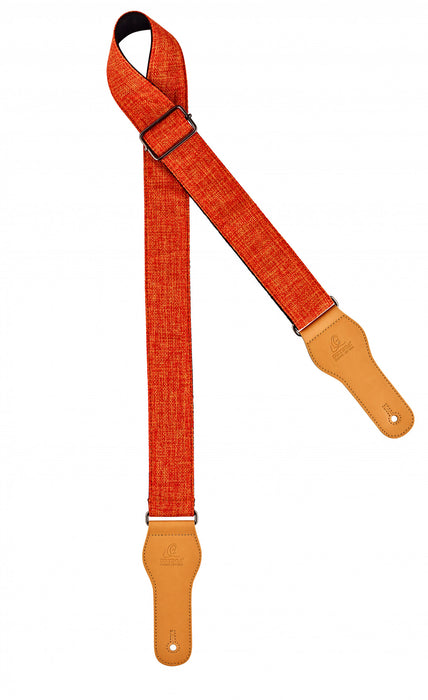 ORTEGA Casual Series Guitar Cotton Strap - Orange