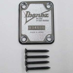 IBANEZ Neck Joint Plate Chrome,w/ Cush. Plate & Screws For JS1CR, JS2410, JS2450,