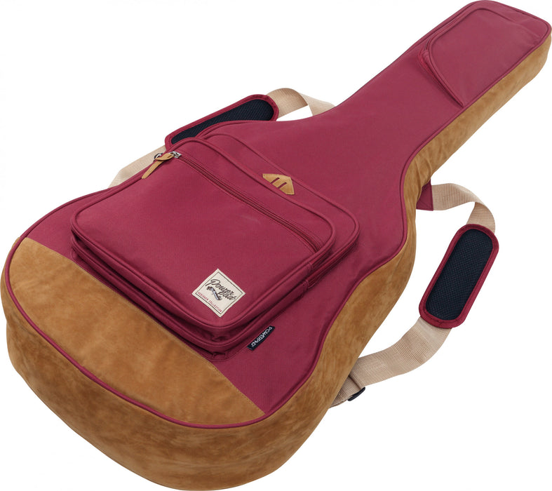 IBANEZ POWERPAD® Designer Collection Gig Bag for Acoustic Guitar - Wine Red