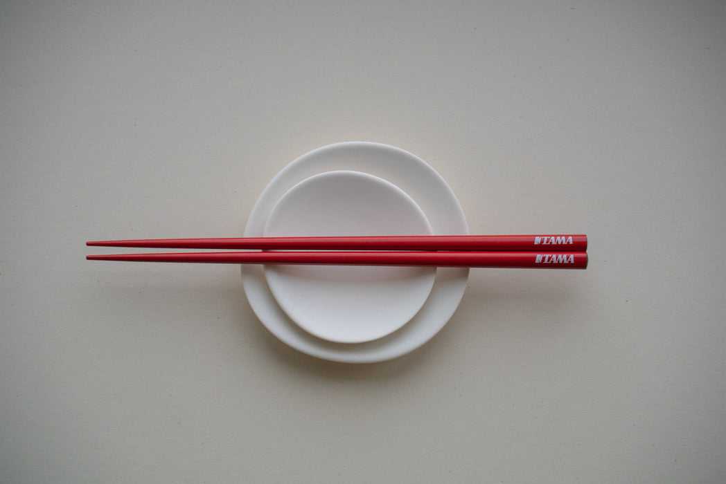 TAMA Chopsticks Malas, Red With White Logo
