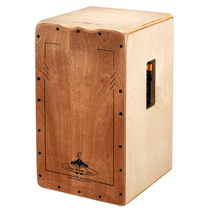 ORTEGA Performer Series Cajon Lefty - Cedar / Baltic Birch Natural