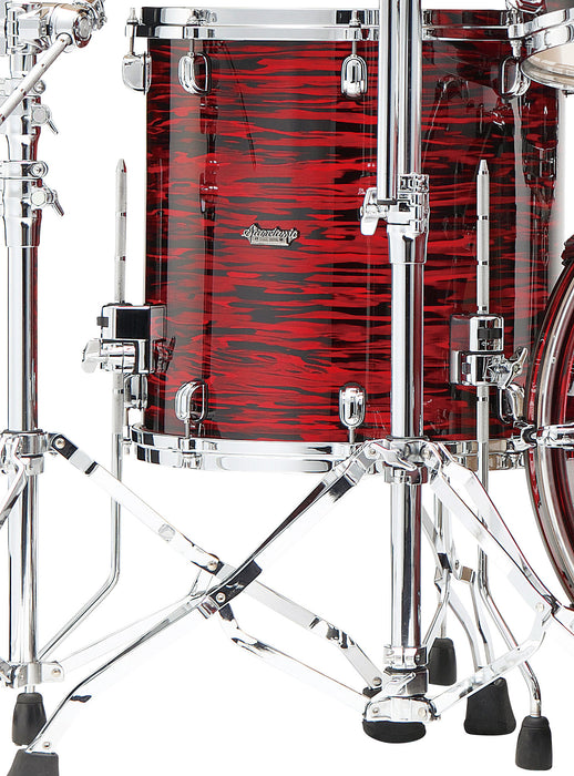 TAMA Starclassic Maple Duracover Wrap Floor Tom 16" x 14" - Red Oyster/Chrome HW